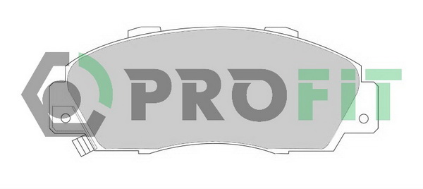 Sada brzdových platničiek kotúčovej brzdy ESO Autotechnics LLC